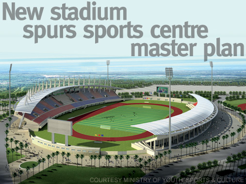 New stadium spurs sports centre master plan