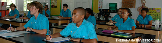 Lyford Cay school releases development report