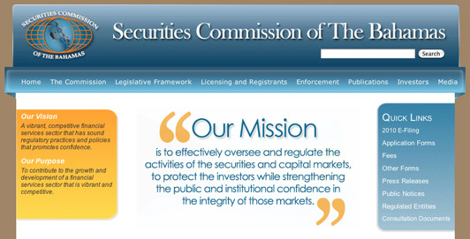 Securities Commission website gets overhaul
