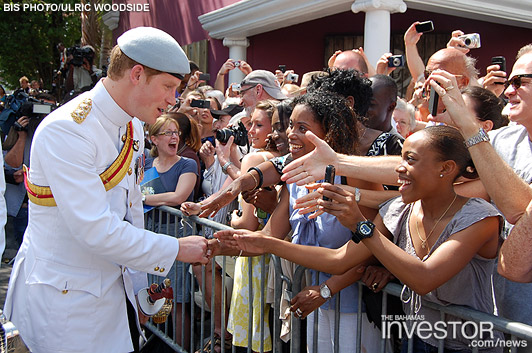 Prince Harry tours The Bahamas – photos