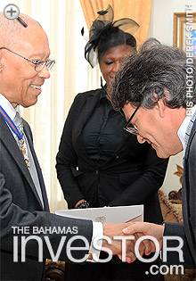 Colombian Ambassador takes up post
