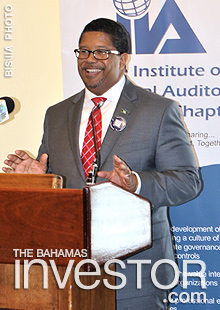 Minister of Finance addresses Institute of Internal Auditors