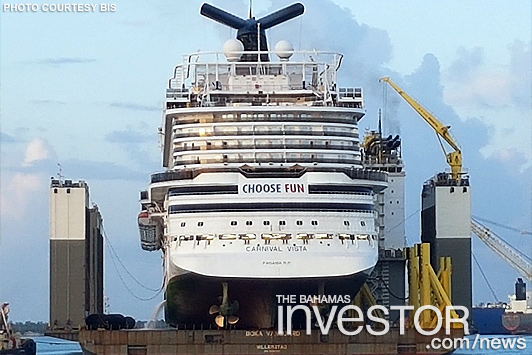 Cruise ship arrives for repairs at GB Shipyard – photos